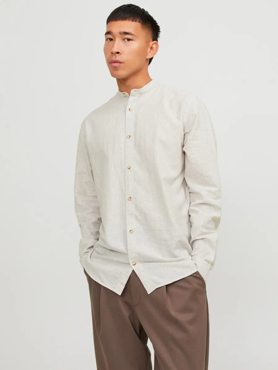 Рубашка с длинными рукавами Jack & Jones "JJESUMMER BAND LINEN BLEND SHIRT LS SN", цвет Crockery
Рубашка с длинными рукавами Jack & Jones "JJESUMMER BAND LINEN BLEND SHIRT LS SN", цвет Crockery
