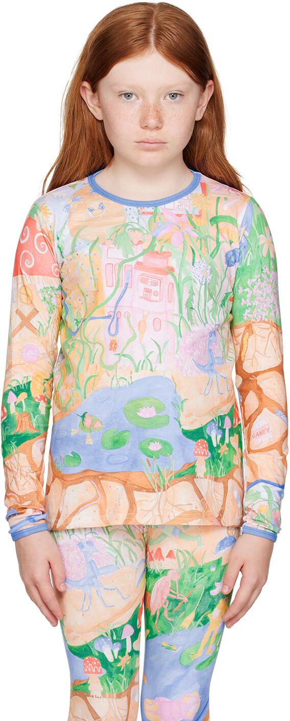 Детская разноцветная футболка с длинными рукавами Molly HELMSTEDT
Детская разноцветная футболка с длинными рукавами Molly HELMSTEDT