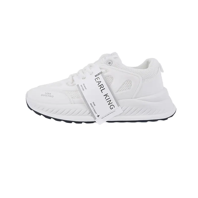 Амортизирующие, износостойкие, низкие повседневные туфли для мужчин Earl king, White
Амортизирующие, износостойкие, низкие повседневные туфли для мужчин Earl king, White