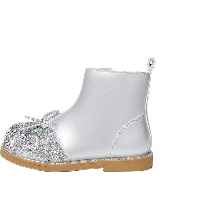 Детские кожаные ботинки для детей Snoffy, серебряный
Детские кожаные ботинки для детей Snoffy, серебряный