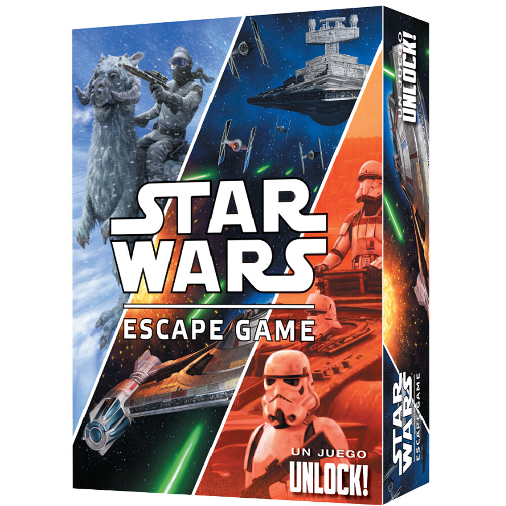 Настольная игра Space Cowboys UNLOCK! Star Wars (Spanish Edition)
Настольная игра Space Cowboys UNLOCK! Star Wars (Spanish Edition)