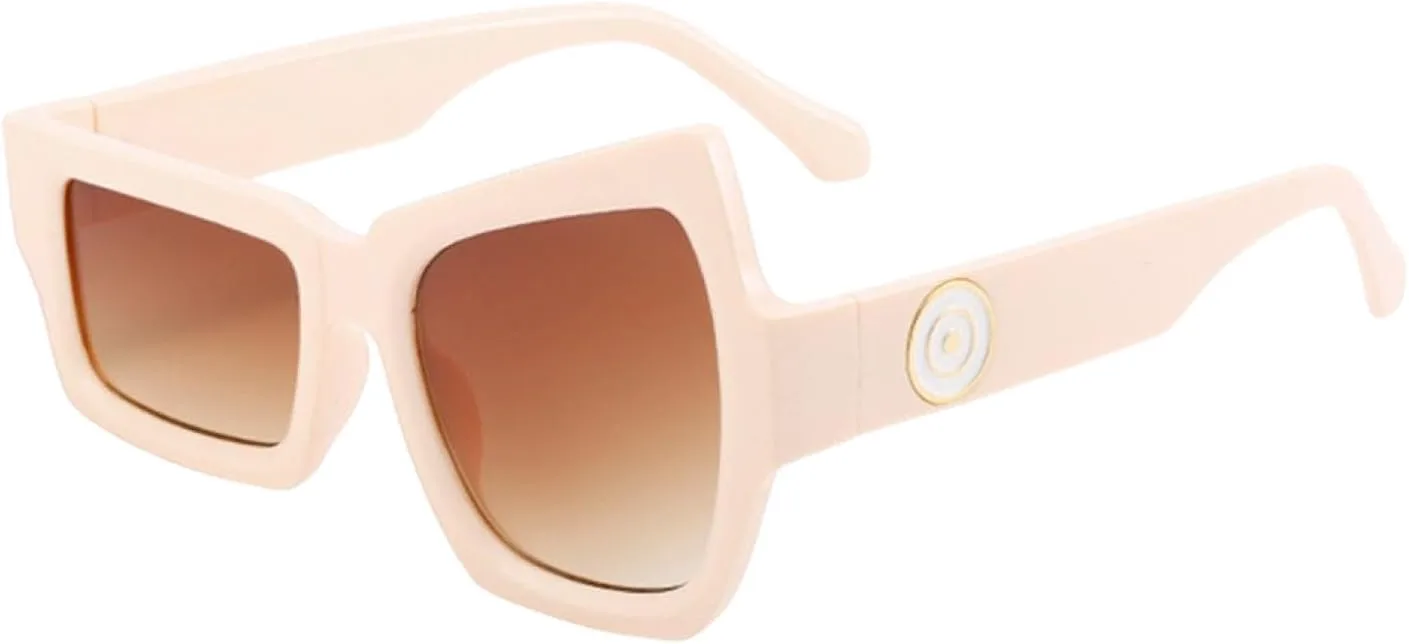 Уникальные солнцезащитные очки для моды, большие солнцезащитные очки для мужчин и женщин, ретро, нестандартной формы, современные очки HHZZYVY, Beige Tea
Уникальные солнцезащитные очки для моды, большие солнцезащитные очки для мужчин и женщин, ретро, нестандартной формы, современные очки HHZZYVY, Beige Tea