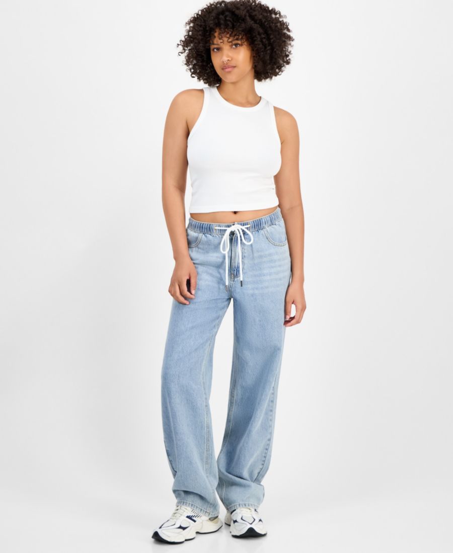 Детские хлопковые джинсы с широкими штанинами и завязками Indigo Rein, Berkley
Детские хлопковые джинсы с широкими штанинами и завязками Indigo Rein, Berkley