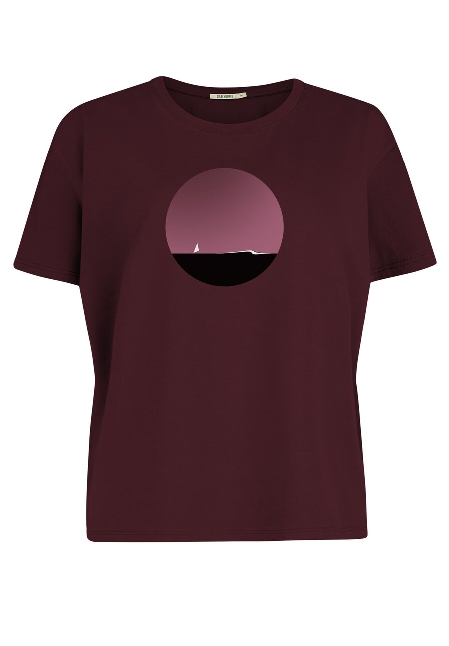 Рубашка GREENBOMB Nature Lonely Sea, бургундия
Рубашка GREENBOMB Nature Lonely Sea, бургундия