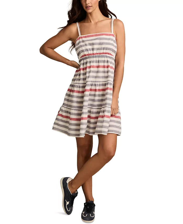 Женское мини-платье с завязками на спине Lucky Brand, мультиколор
Женское мини-платье с завязками на спине Lucky Brand, мультиколор