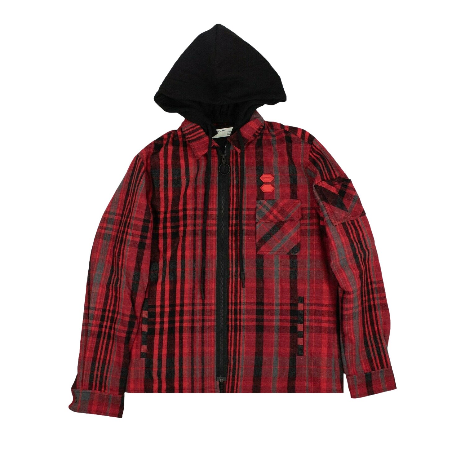 Off-White Многослойная фланелевая рубашка Красная, Коричневый, Off-White Многослойная фланелевая рубашка Красная 
Off-White Многослойная фланелевая рубашка Красная, Коричневый, Off-White Многослойная фланелевая рубашка Красная
