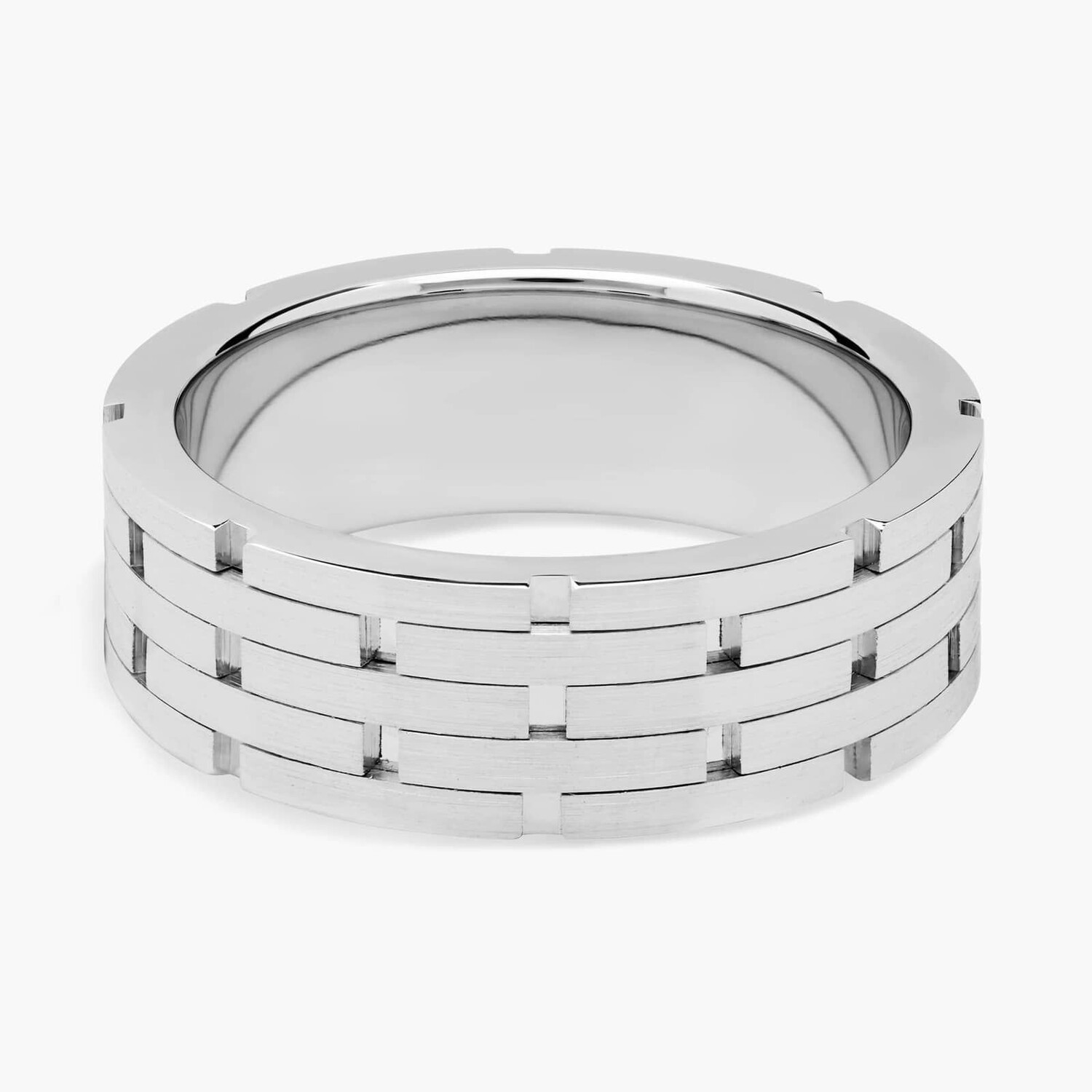 Архитектурное обручальное кольцо из 14-каратного белого золота (7,5 мм) Blue Nile
Архитектурное обручальное кольцо из 14-каратного белого золота (7,5 мм) Blue Nile