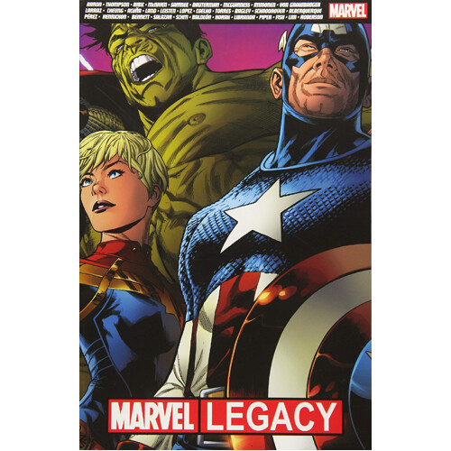 Книга Marvel Legacy (Paperback)
Книга Marvel Legacy (Paperback)