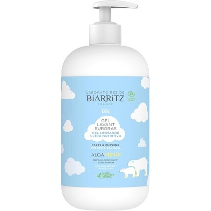 Laboratoires de Biarritz Органический очищающий гель Alga Natis 500 мл 
Laboratoires de Biarritz Органический очищающий гель Alga Natis 500 мл