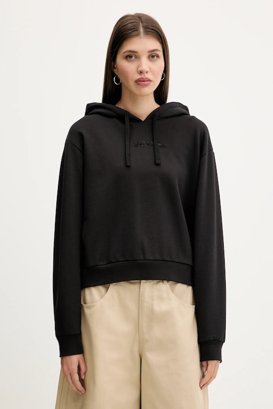 Хлопковая толстовка Vans, черный
Хлопковая толстовка Vans, черный