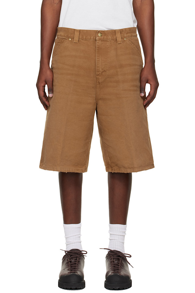 Carhartt Work In Progress Коричневые шорты с двойными коленями
Carhartt Work In Progress Коричневые шорты с двойными коленями