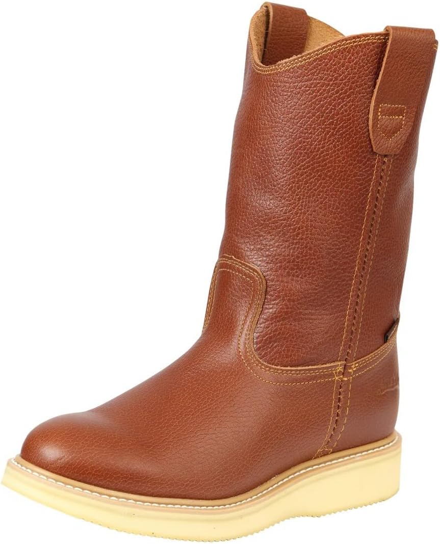 Мужские ботинки Men’s Grizzly из медово-дубовой кожи с круглым носком, подошвой Mil Rayas, средней голенью, удобные для повседневной носки на ранчо и в строительстве Generic, initial
Мужские ботинки Men’s Grizzly из медово-дубовой кожи с круглым носком, подошвой Mil Rayas, средней голенью, удобные для повседневной носки на ранчо и в строительстве Generic, initial