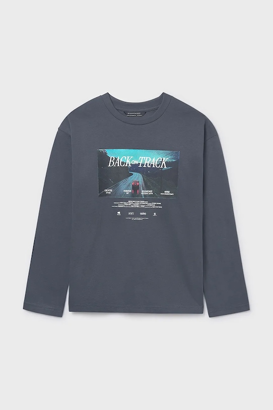 Хлопковый лонгслив Mayoral, синий
Хлопковый лонгслив Mayoral, синий