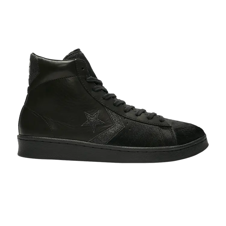 Кроссовки Converse Pro Leather 'Black Pony Hair', черный
Кроссовки Converse Pro Leather 'Black Pony Hair', черный