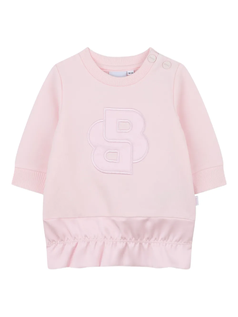 Платье с вышитым логотипом BOSS Kidswear, розовый
Платье с вышитым логотипом BOSS Kidswear, розовый