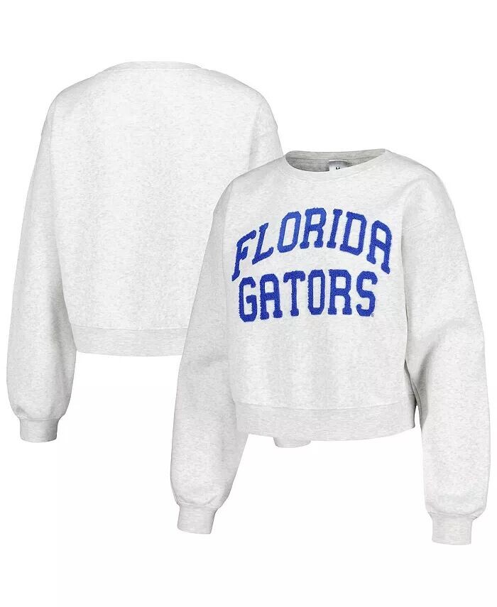 Женская укороченная толстовка-пуловер Florida Gators Core Chenille Oatmeal ZooZatz
Женская укороченная толстовка-пуловер Florida Gators Core Chenille Oatmeal ZooZatz
