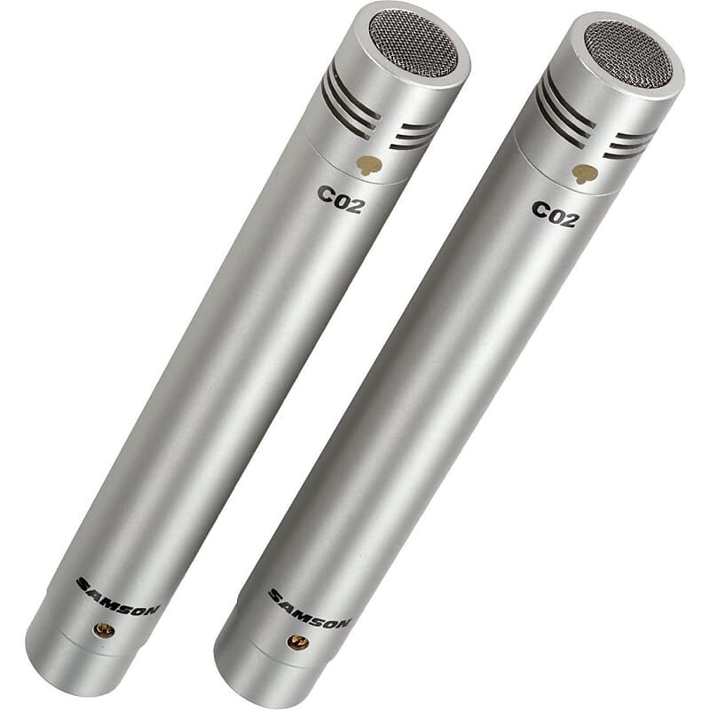 Микрофон Samson C02 Small-Diaphragm Supercardioid Pencil Condenser Mics (Stereo Pair)
Микрофон Samson C02 Small-Diaphragm Supercardioid Pencil Condenser Mics (Stereo Pair)