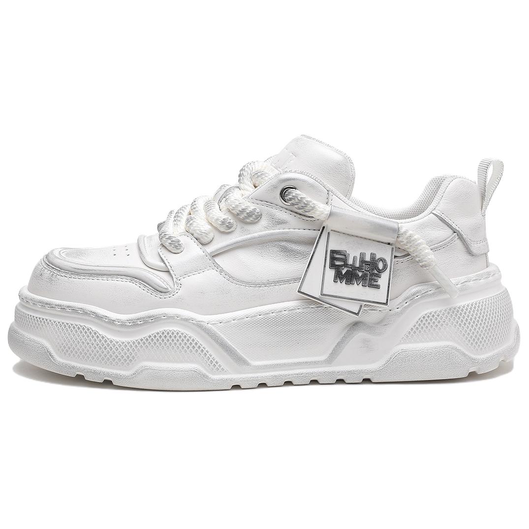 Стильные мужские туфли для скейтбординга ELLE HOMME, Vintage White
Стильные мужские туфли для скейтбординга ELLE HOMME, Vintage White
