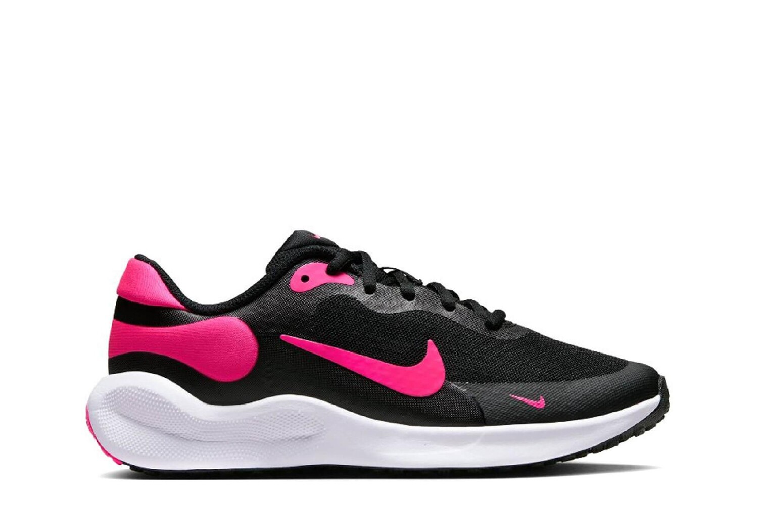 Кроссовки Revolution 7 на шнуровке (gs) Nike, черный
Кроссовки Revolution 7 на шнуровке (gs) Nike, черный