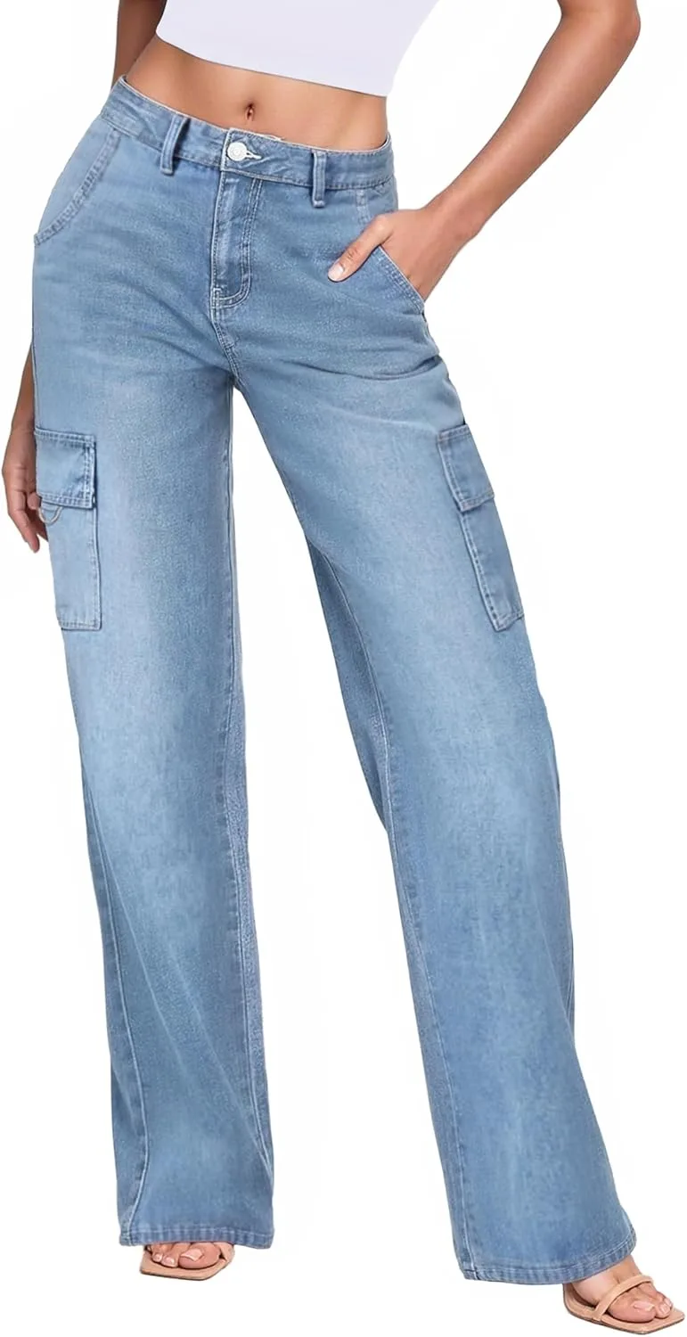 Hybrid & Company женские джинсы wide leg high rise super comfy stretch denim с карманами
Hybrid & Company женские джинсы wide leg high rise super comfy stretch denim с карманами