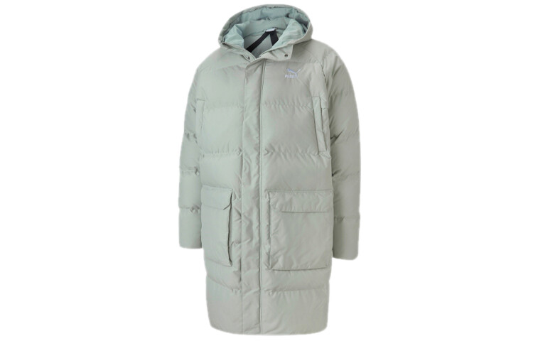 Пуховик Puma Мужской, серо-зеленый
Пуховик Puma Мужской, серо-зеленый