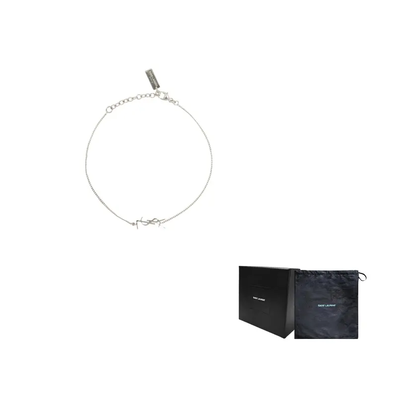 SAINT LAURENT Серебряный браслет из латуни для женщин
SAINT LAURENT Серебряный браслет из латуни для женщин