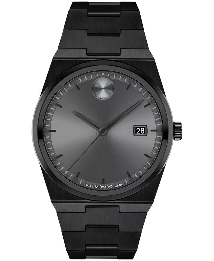 Мужские часы Quest Swiss Quartz с ионным покрытием, черные, стальные, 40 мм Movado
Мужские часы Quest Swiss Quartz с ионным покрытием, черные, стальные, 40 мм Movado