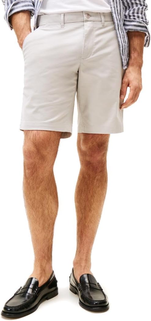 Мужские повседневные хлопковые шорты Tommy Hilfiger длиной 9 дюймов с эластичным ремешком, также доступны в размерах для больших и высоких женщин., October Grey
Мужские повседневные хлопковые шорты Tommy Hilfiger длиной 9 дюймов с эластичным ремешком, также доступны в размерах для больших и высоких женщин., October Grey