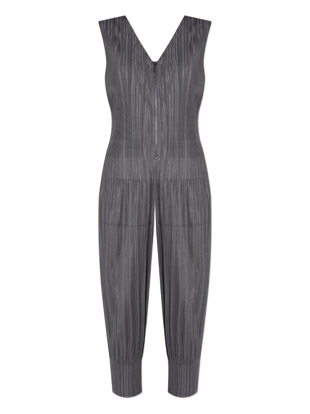 Плиссированный комбинезон на молнии Pleats Please Issey Miyake, серый
Плиссированный комбинезон на молнии Pleats Please Issey Miyake, серый