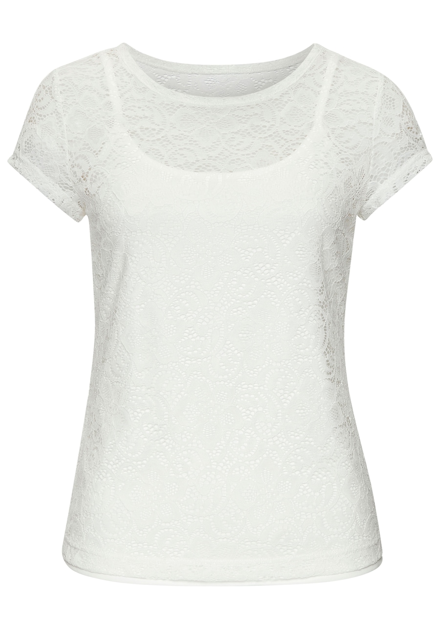 Рубашка LASCANA, белый
Рубашка LASCANA, белый