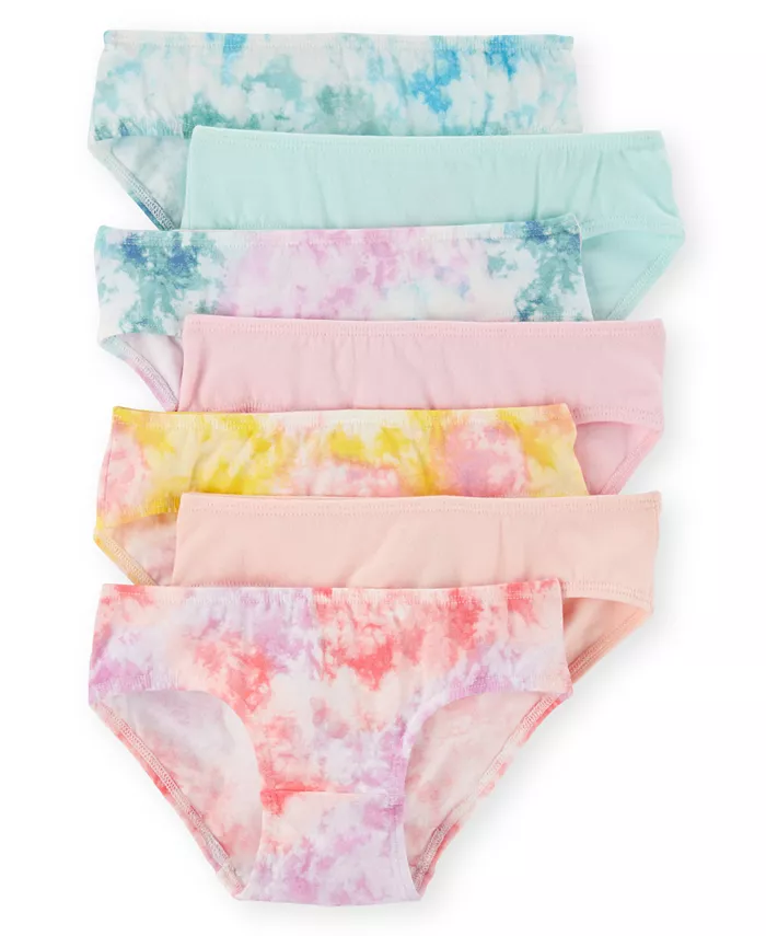 Набор из 7 трусиков-хипстер в технике тай-дай для девочек и подростков Carter'S
Набор из 7 трусиков-хипстер в технике тай-дай для девочек и подростков Carter'S