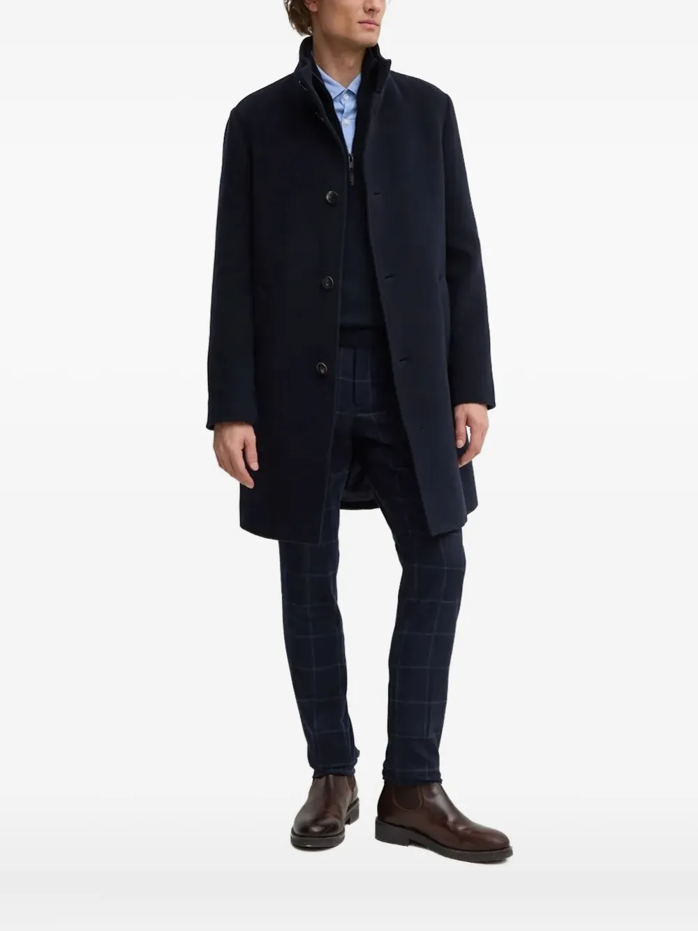 Свитер с нашивкой-логотипом Boss, синий
Свитер с нашивкой-логотипом Boss, синий