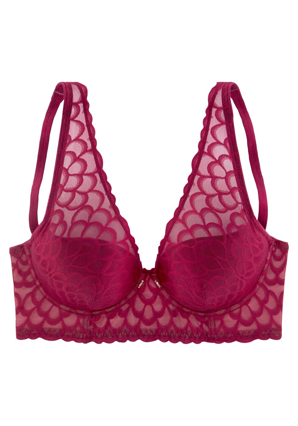 Бюстгальтер с эффектом пуш-ап Lascana, рубиново-красный
Бюстгальтер с эффектом пуш-ап Lascana, рубиново-красный