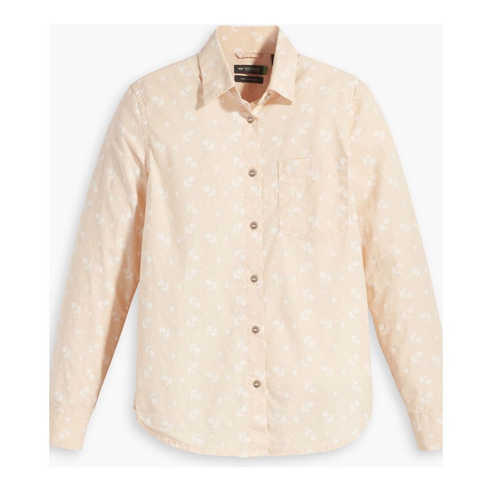 Рубашка с длинным рукавом Dockers T2 Core, бежевый 
Рубашка с длинным рукавом Dockers T2 Core, бежевый