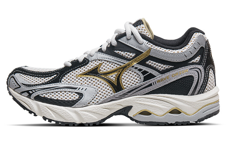 Кроссовки унисекс с низким верхом цвета: белый/золотой/черный/серебристый Mizuno
Кроссовки унисекс с низким верхом цвета: белый/золотой/черный/серебристый Mizuno