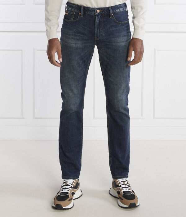 Джинсы мужские Emporio Armani прямого кроя, синий
Джинсы мужские Emporio Armani прямого кроя, синий