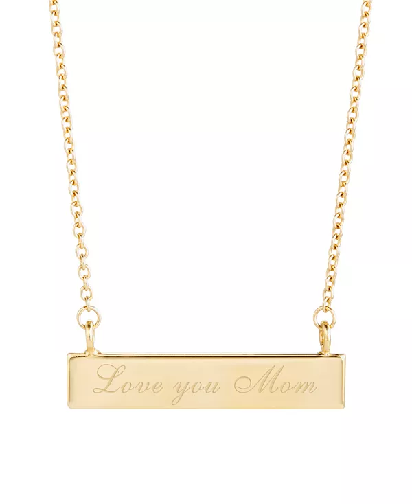 Позолоченное 14-каратное золотое ожерелье с надписью «Люблю тебя, мама» Brook & York, gold-plated
Позолоченное 14-каратное золотое ожерелье с надписью «Люблю тебя, мама» Brook & York, gold-plated