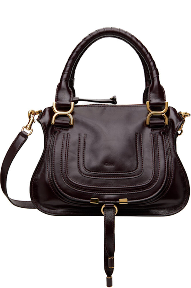 Сумка Marcie, бордовая, маленькая Chloé
Сумка Marcie, бордовая, маленькая Chloé