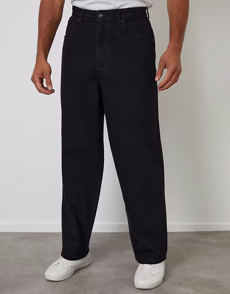 Джинсы Baggy fit черного цвета Threadbare
Джинсы Baggy fit черного цвета Threadbare