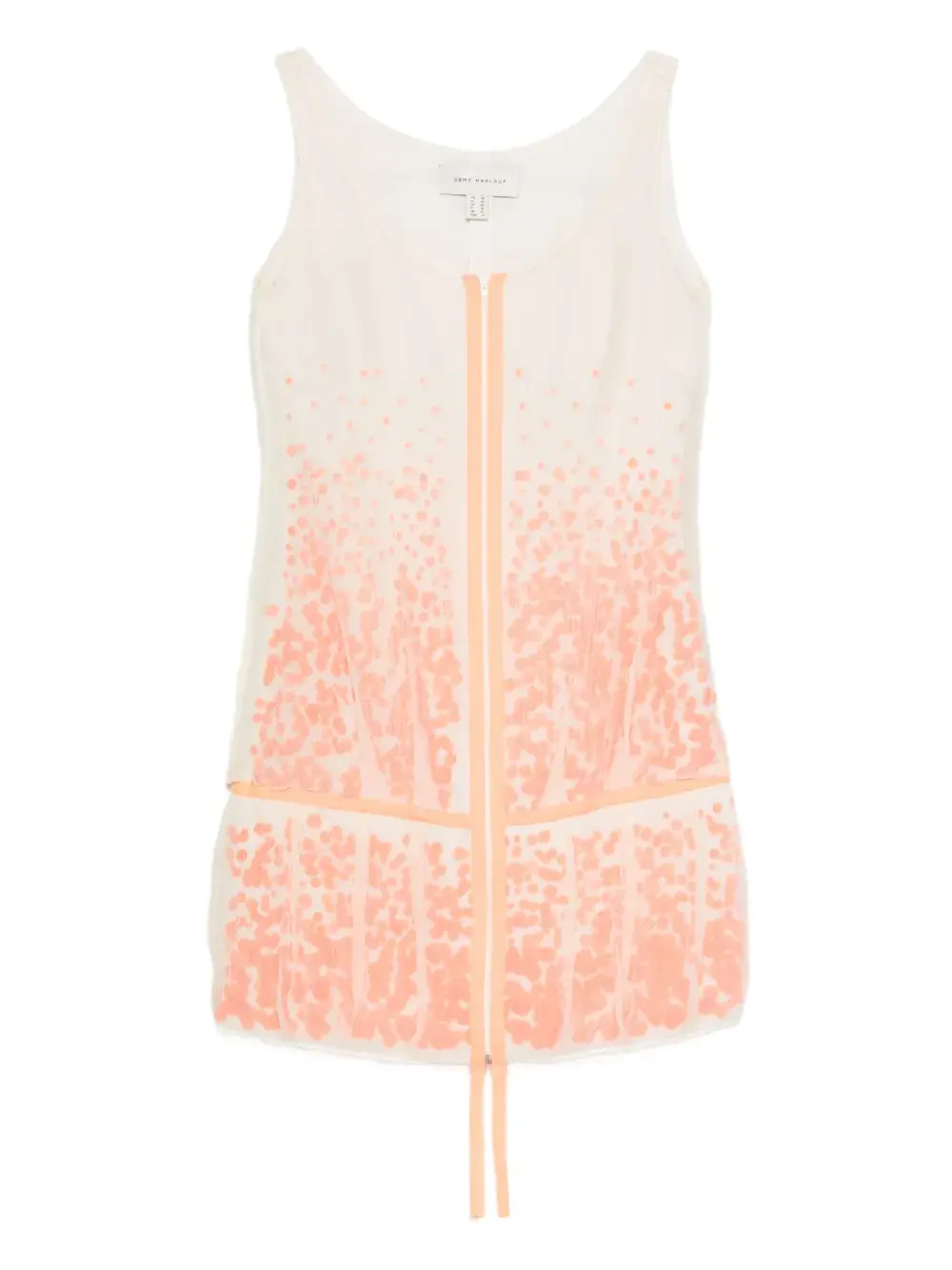 Платье мини на молнии Gemy Maalouf, белый
Платье мини на молнии Gemy Maalouf, белый