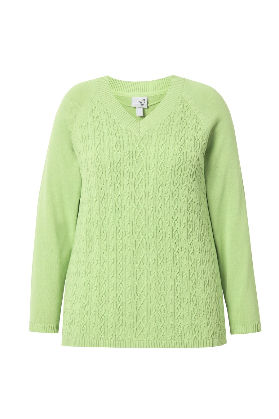 Свитер Ulla Popken, светло-зеленый
Свитер Ulla Popken, светло-зеленый