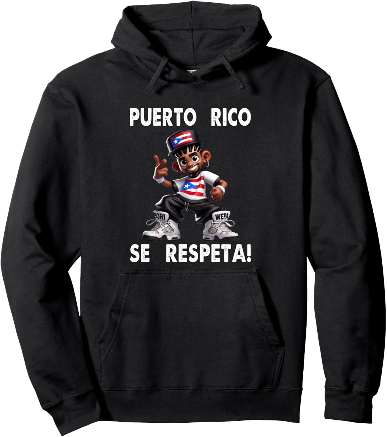 Толстовка с флагом Puerto Rico Se Respeta Afro Boricua Wepa PR Puerto Rico Se Respeta Collection, More Here, черный
Толстовка с флагом Puerto Rico Se Respeta Afro Boricua Wepa PR Puerto Rico Se Respeta Collection, More Here, черный