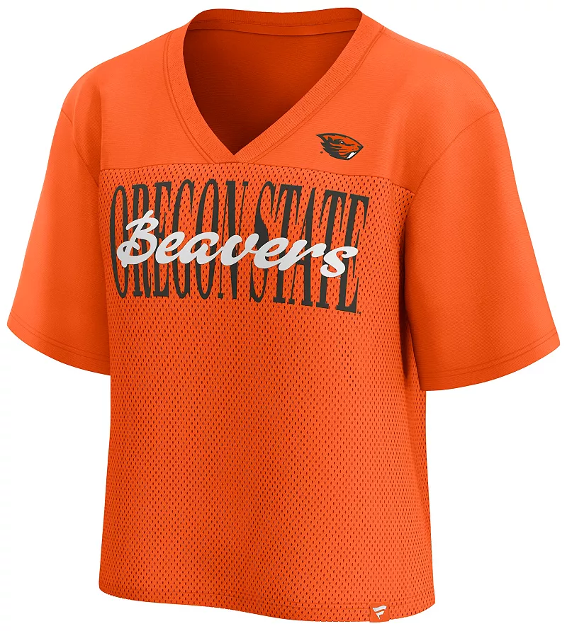 Женская оранжевая модная бейсбольная майка на пуговицах NCAA Oregon State Beavers Fanatics
Женская оранжевая модная бейсбольная майка на пуговицах NCAA Oregon State Beavers Fanatics