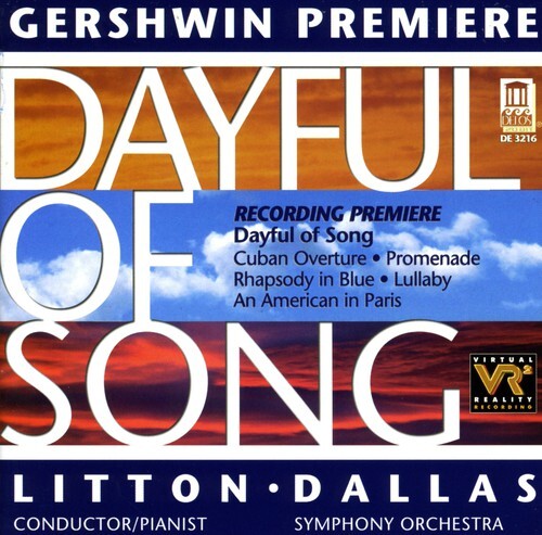 CD диск Gershwin / Litton / Dallas Symphony: Dayful of Song / Rhapsody in Blue / Promenade
CD диск Gershwin / Litton / Dallas Symphony: Dayful of Song / Rhapsody in Blue / Promenade