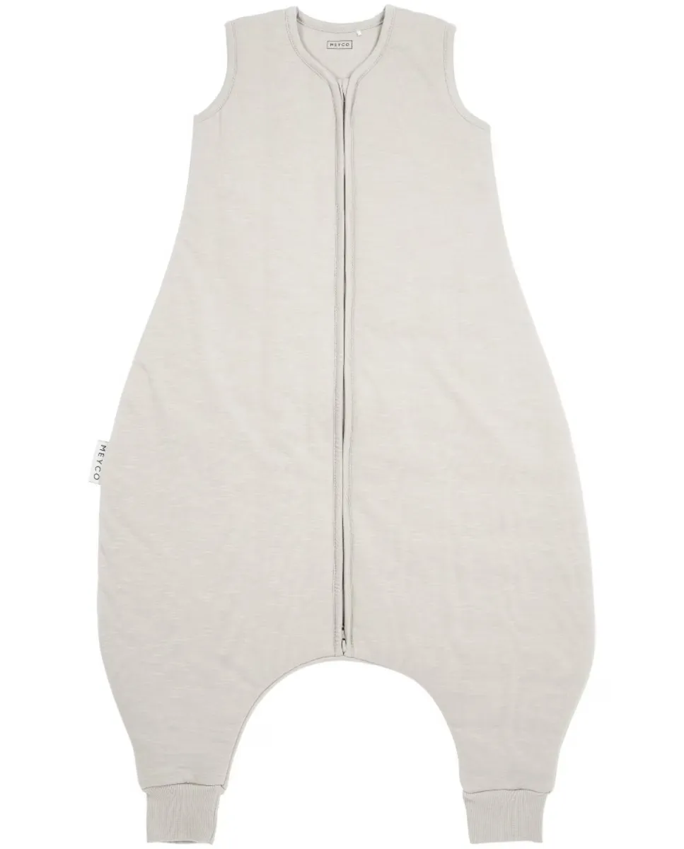 Трикотажная зимняя детская пижама без рукавов Meyco, светло-серый 
Трикотажная зимняя детская пижама без рукавов Meyco, светло-серый