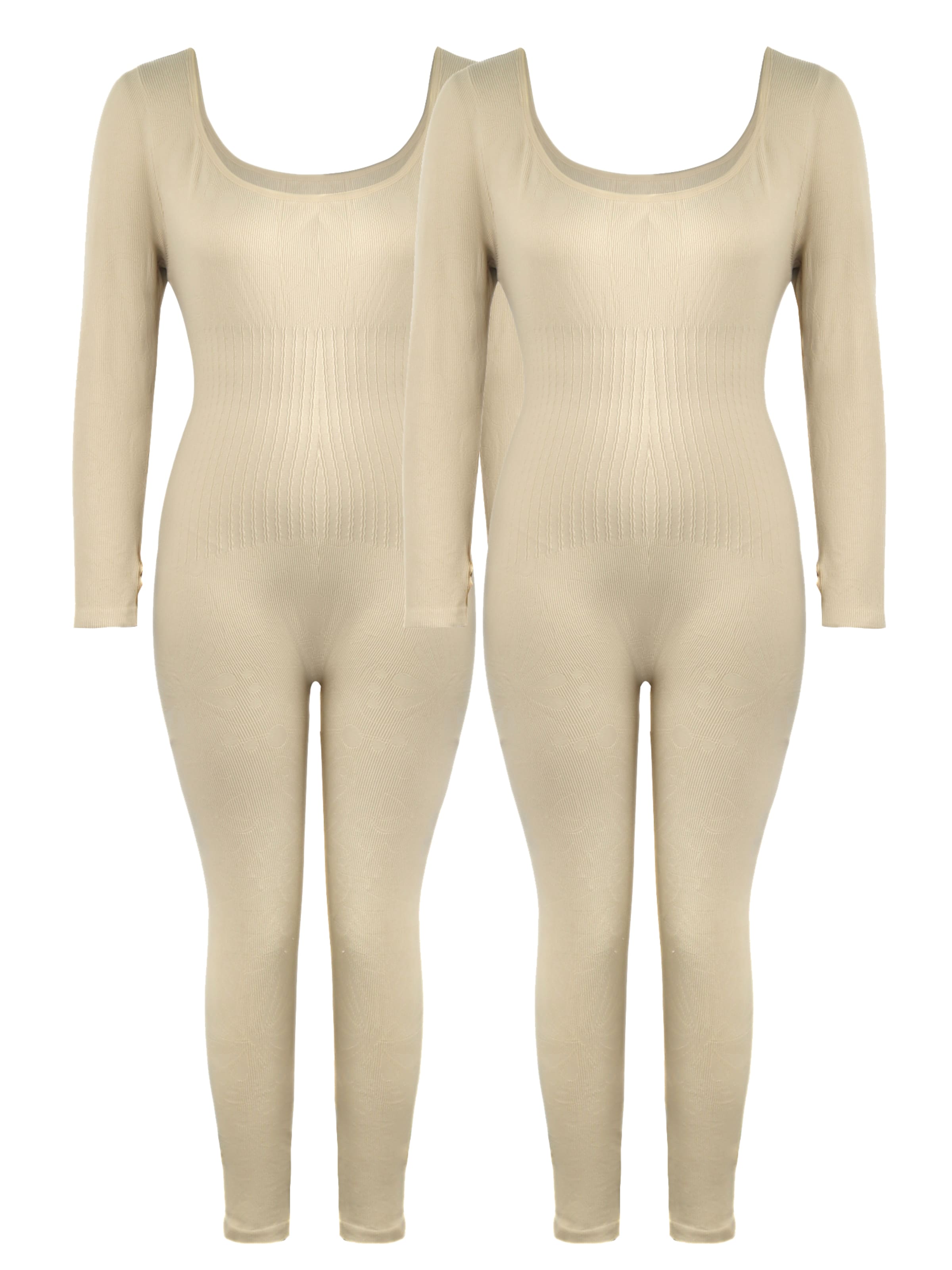 MEETWEE Спортивный комбинезон 'Base Layer' в бежевом цвете
MEETWEE Спортивный комбинезон 'Base Layer' в бежевом цвете