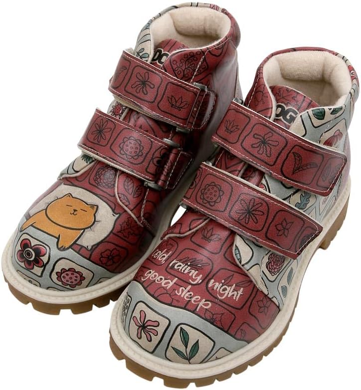 Детские ботинки DOGO - зимние ботинки для детей из веганской кожи с уникальным дизайном, Cold Rainy Night=Good Sleep
Детские ботинки DOGO - зимние ботинки для детей из веганской кожи с уникальным дизайном, Cold Rainy Night=Good Sleep