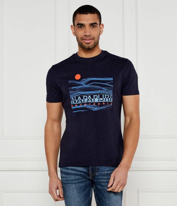 Футболка мужская Napapijri с принтом, синий
Футболка мужская Napapijri с принтом, синий