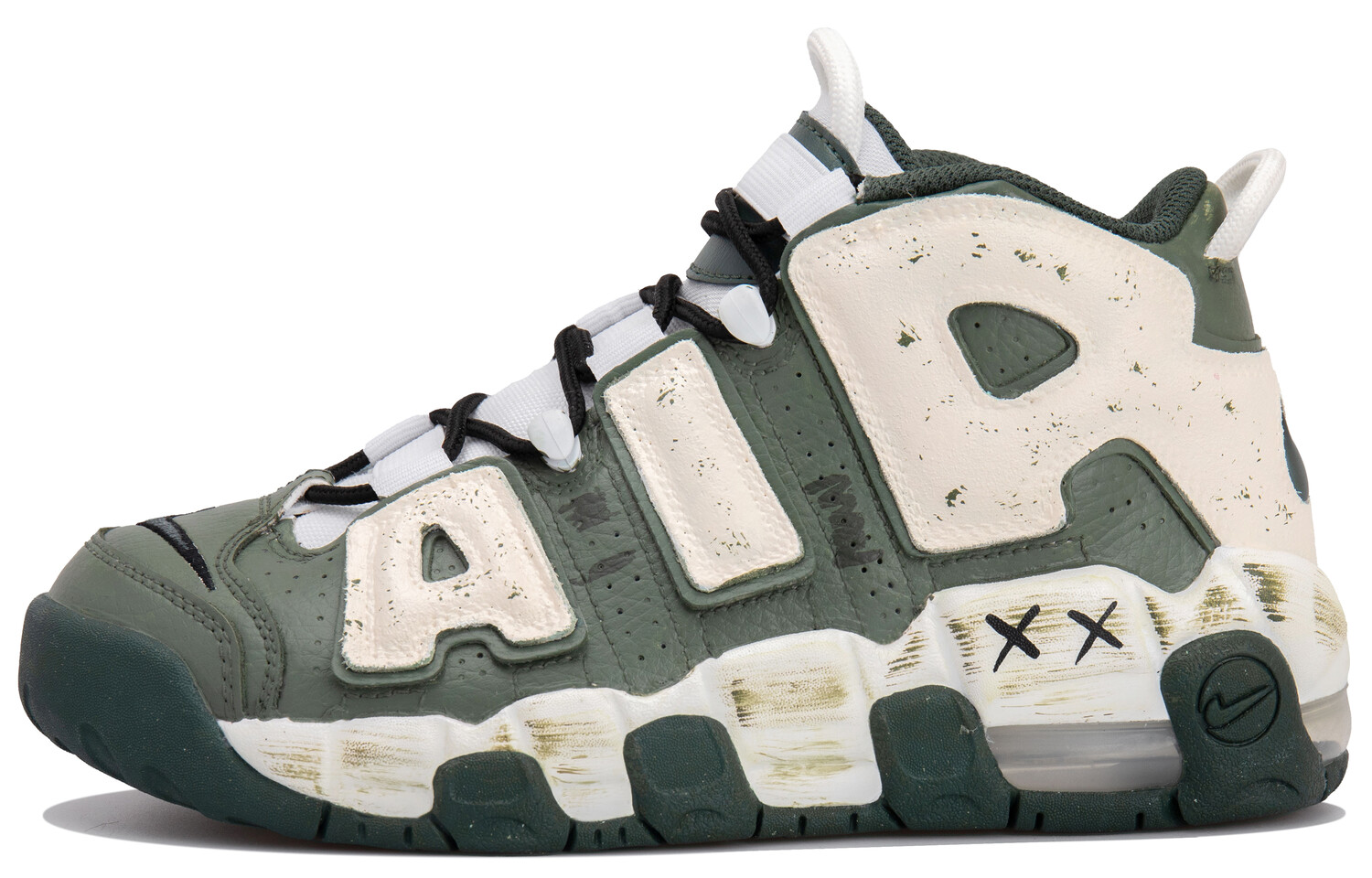 Кроссовки Nike Air More Uptempo Vintage Basketball Shoes Women's High-top Beige/green, зеленый
Кроссовки Nike Air More Uptempo Vintage Basketball Shoes Women's High-top Beige/green, зеленый