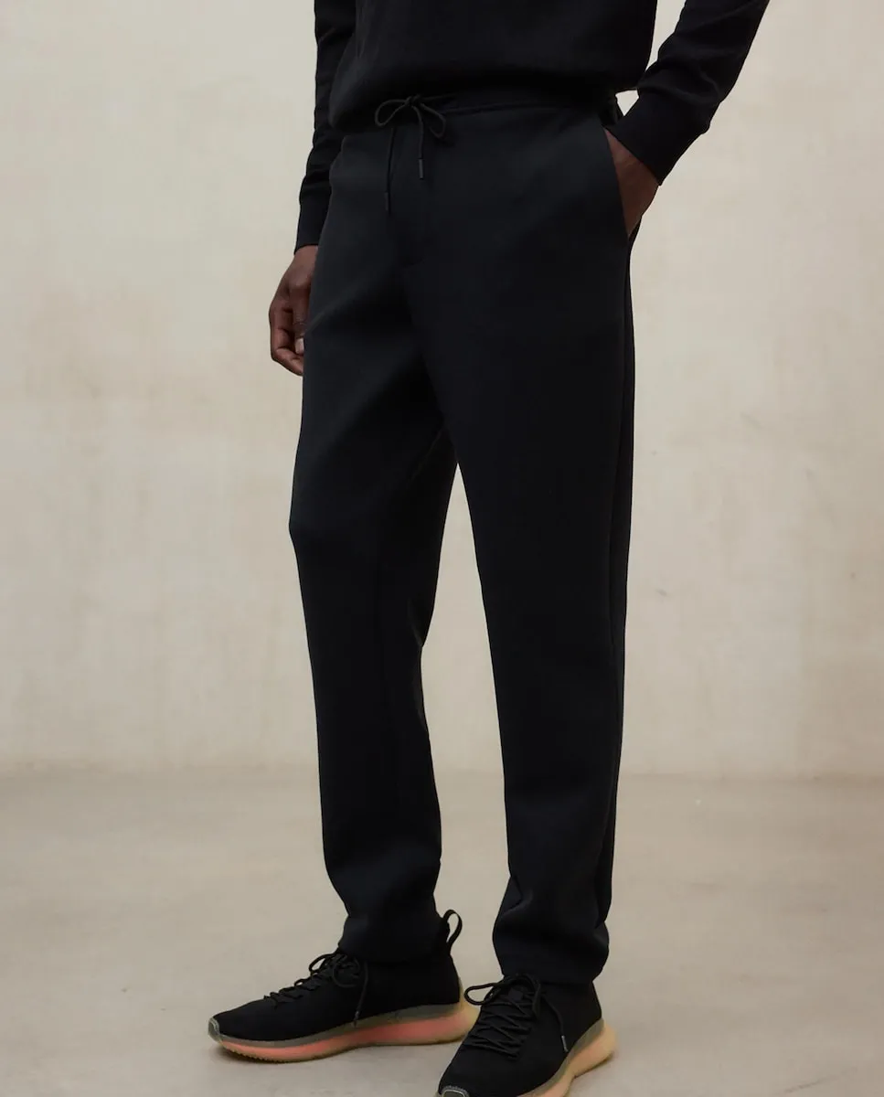 Мужские прямые брюки со шнурком на талии Ecoalf, черный
Мужские прямые брюки со шнурком на талии Ecoalf, черный